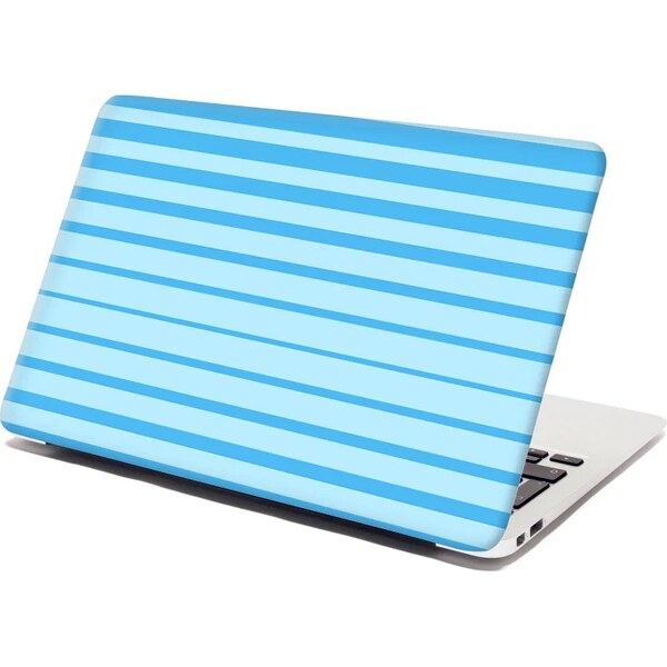Sablio Samolepka na notebook Svetlomodré pruhy 65100880
