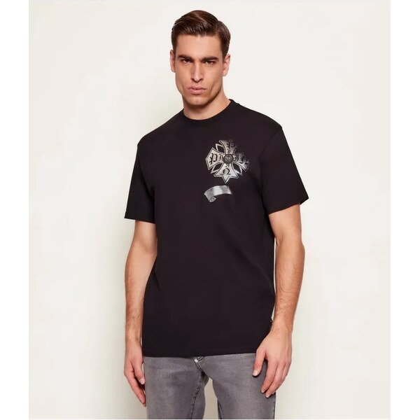 Philipp Plein Tričko Destroyed Crest | regular fit 66614062