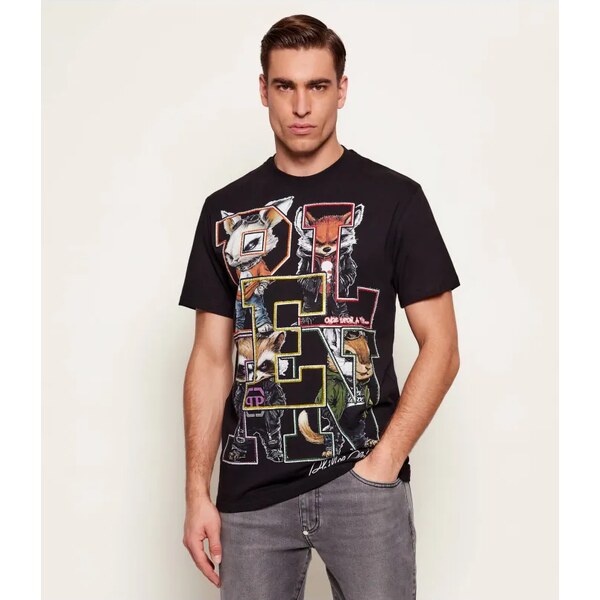 Philipp Plein Tričko College Animals Outline | regular fit 66615624