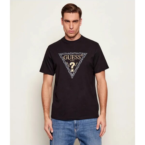 GUESS Tričko GOLDEN TRIANGLE | regular fit 66615631