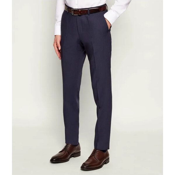 BOSS BLACK Nohavice H-Genius-253 | Slim Fit | s prímesou vlny 66563873