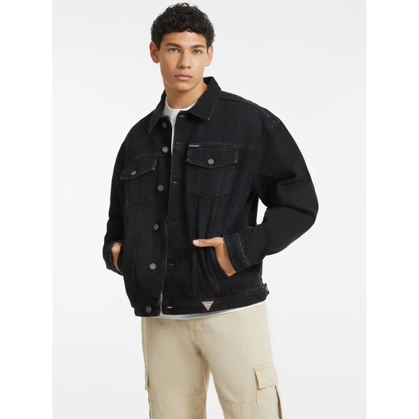 Guess Jeans Džínsová bunda TRUCKER | Oversize fit 66554544