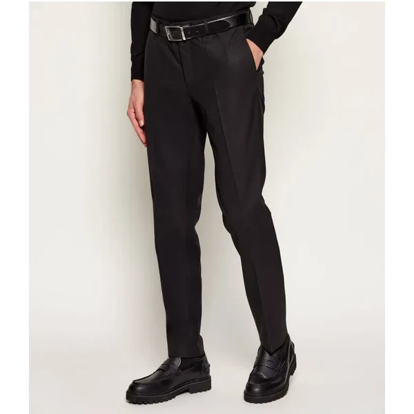 HUGO Vlnené nohavice Getlin232X | Slim Fit 66654360