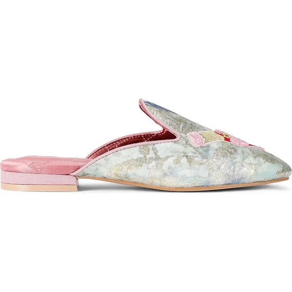 Šľapky Kurt Geiger London Embroidered Slipper 66879242