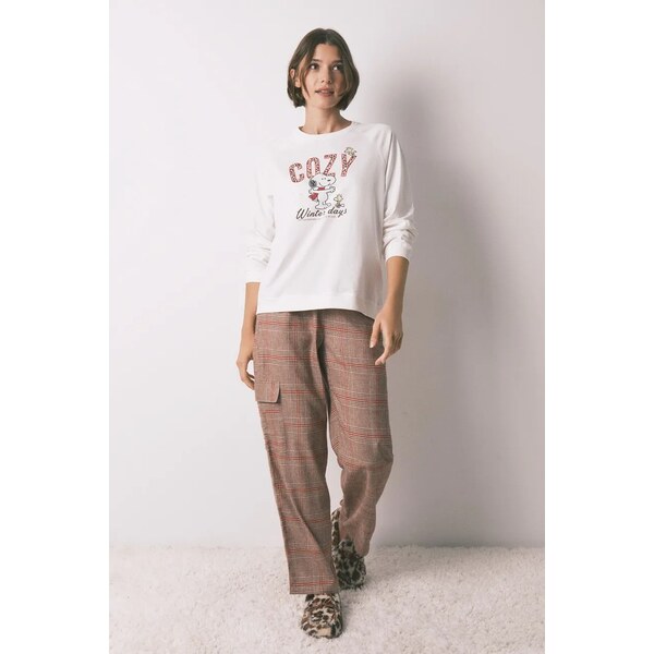 Bavlnené pyžamo womensecret SNOOPY 66878774