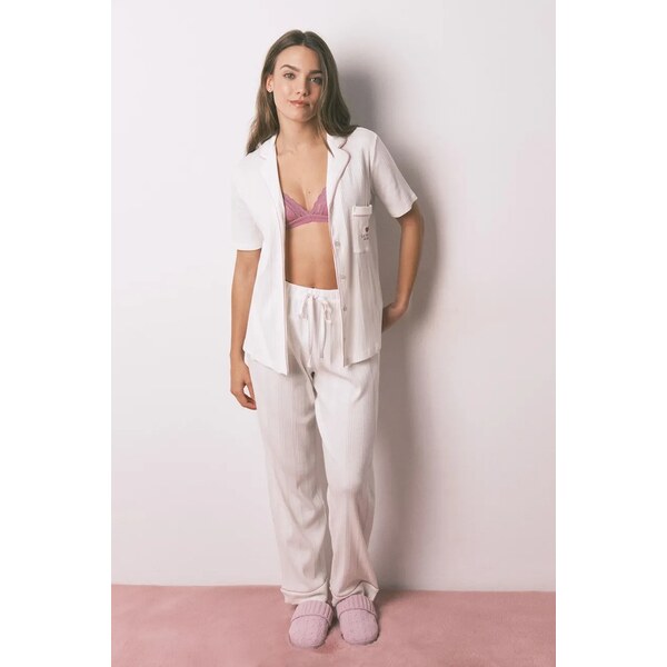 Bavlnená pyžamová súprava womensecret 66879063