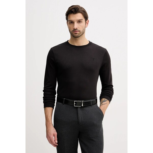 Bavlnené tričko s dlhým rukávom Joop! 66879576