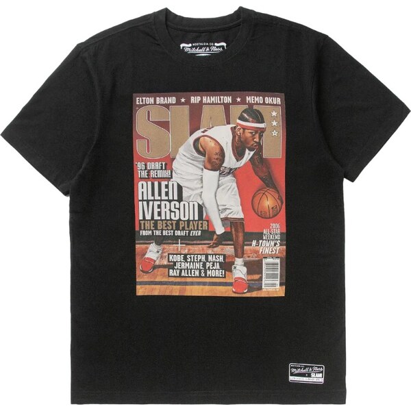 Mitchell & Ness NBA 76ers Allen Iverson Slam Tee - Pánske - Tričko 66600261