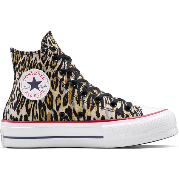 Converse Chuck Taylor All Star Lift Platform Leopard 4.5 - Dámske - 66927813