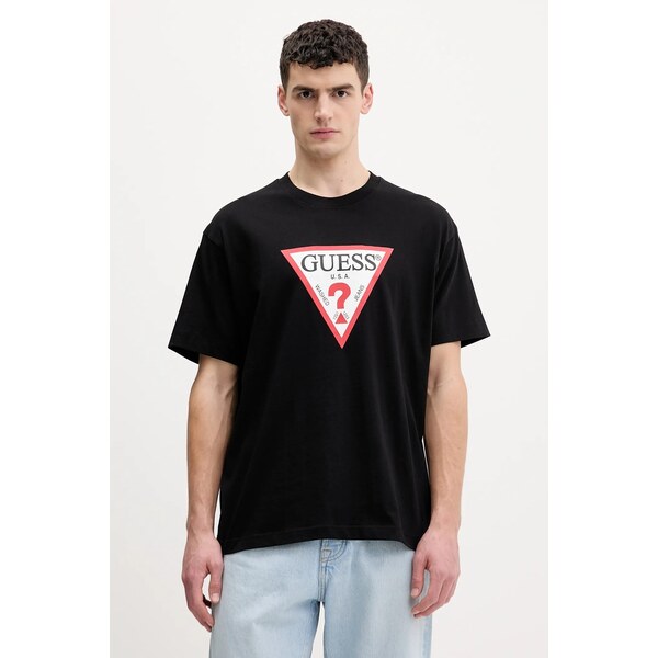 Bavlnené tričko Guess Jeans 66882228