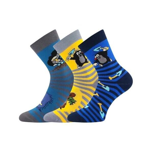 KRTEK FROTÉ detské obrázkové ponožky Boma - KLUK 66882258