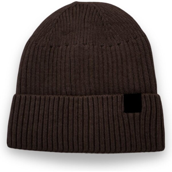 KRUMLOVANKA Unisex pletená rebrovaná čiapka s flísovou podšívkou - 66882282