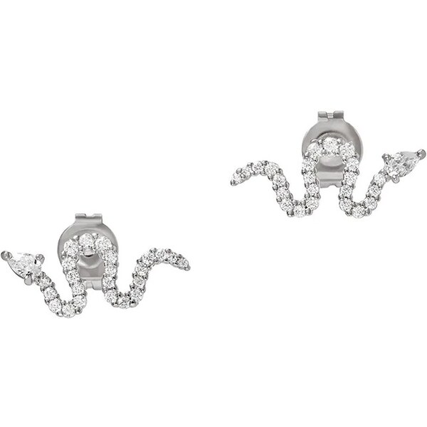 Strieborné náušnice Emporio Armani 61250984