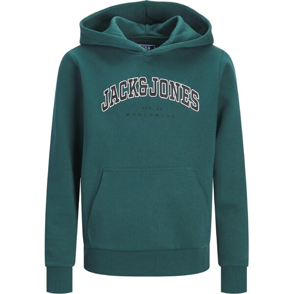 Jack & Jones Junior Mikina JJECaleb jedľová / čierna / biela 66858411