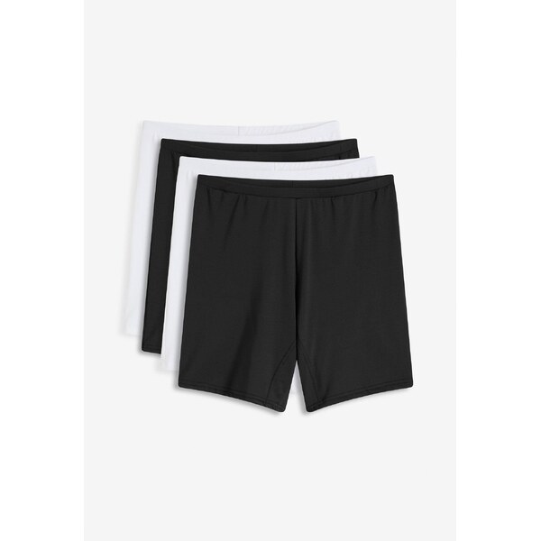 bonprix Boxerky, stredná dĺžka (4 ks v balení), farba biela 64039428