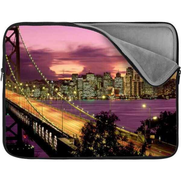 Sablio Obal na notebook Rozsvietený most 65426600