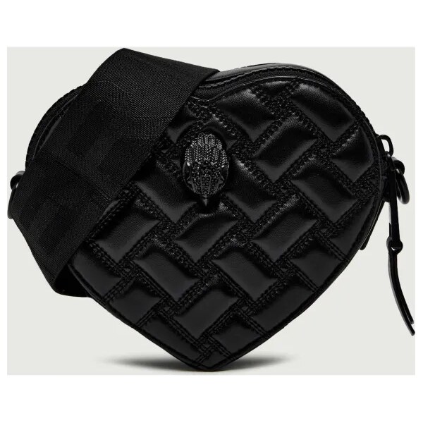 Kurt Geiger Kožená crossbody kabelka KENSINGTON HEART 66882562