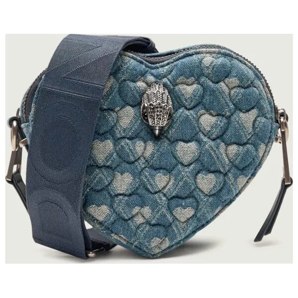 Kurt Geiger Džínsová crossbody kabelka KENSINGTON HEART 66882564