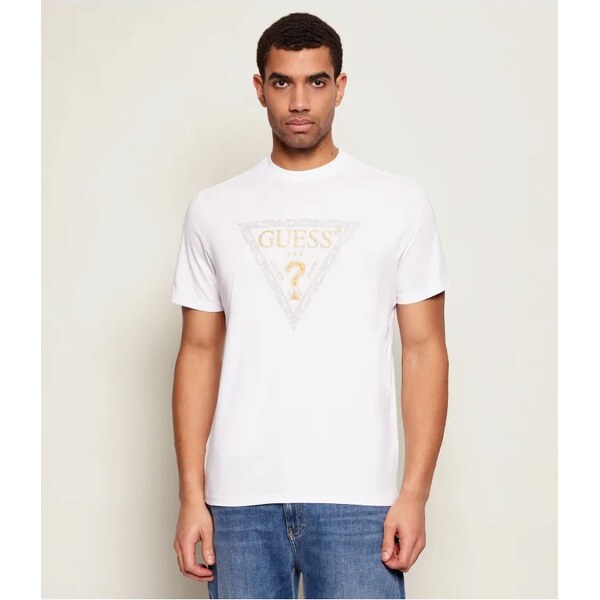 GUESS Tričko GOLDEN TRIANGLE | regular fit 66724361