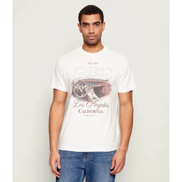 GUESS Tričko SATIN | regular fit 66712465