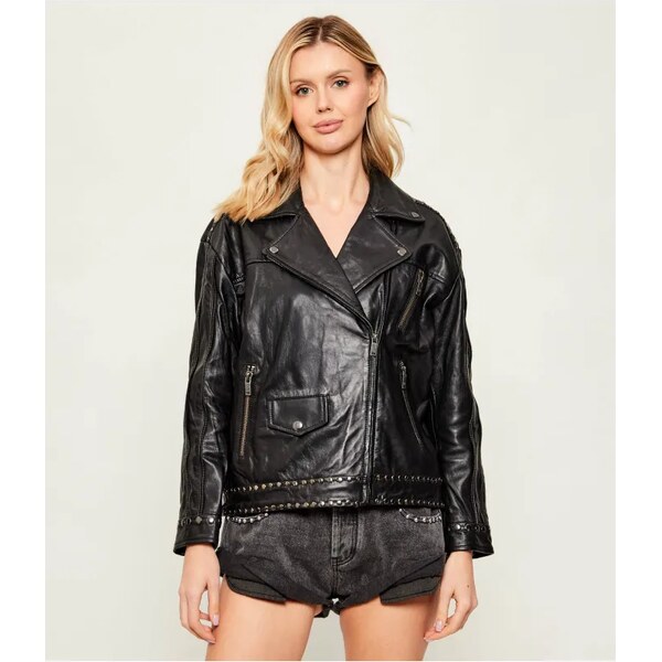 One Teaspoon Kožená bunda BIKER | Oversize fit 66667408