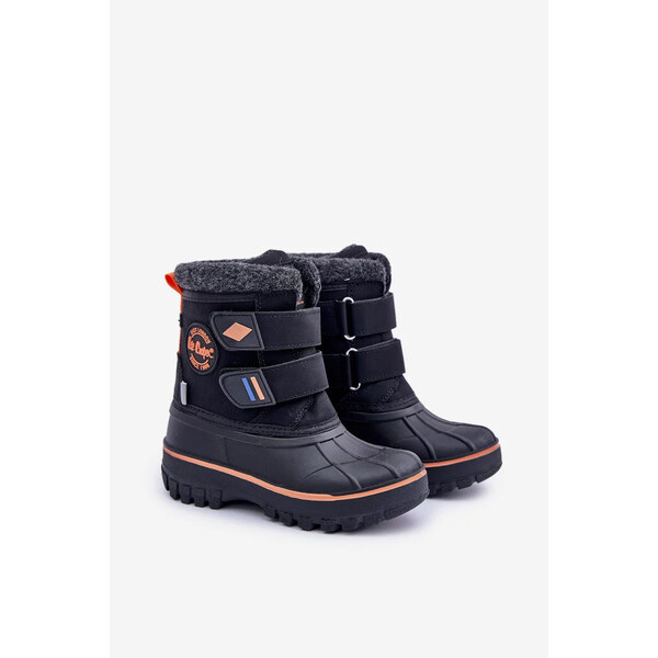 Kesi Detské snežnice so suchým zipsom Lee Cooper - čierne 66884493