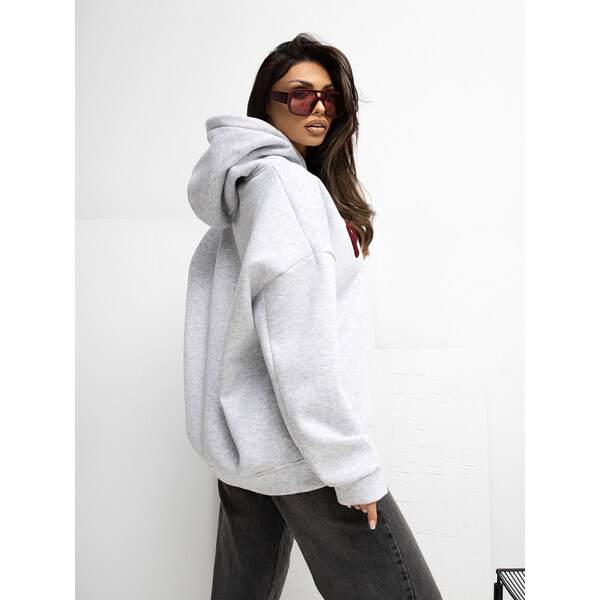 FPrice Mikina RV BL A1041.59 svetlo šedá 66884342