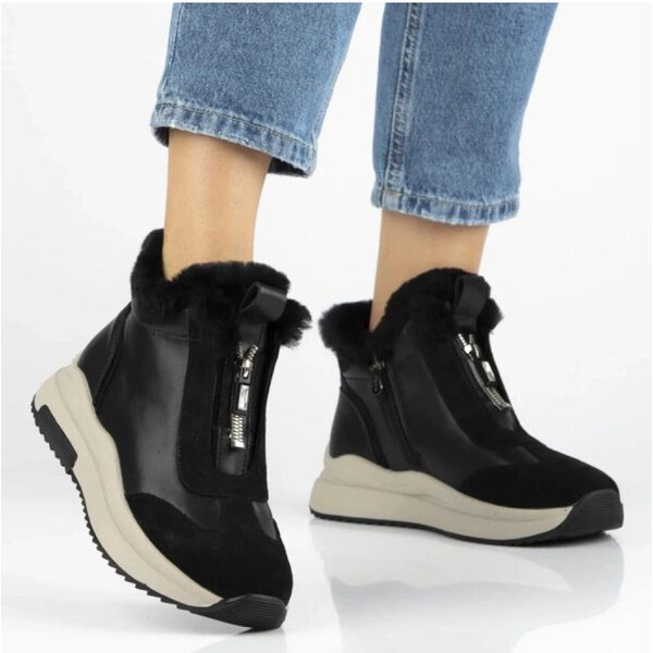 Topánky so širokou podrážkou model 222010 Solea 66884695