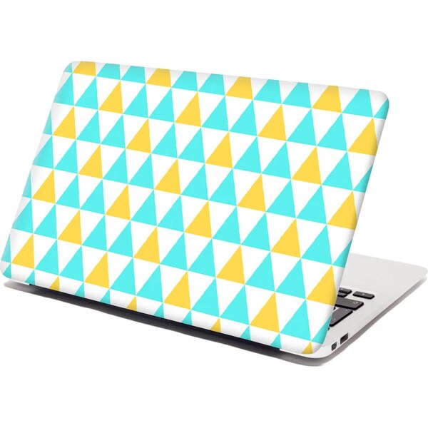 Sablio Samolepka na notebook Dvojfarebné trojuholníky 65100859