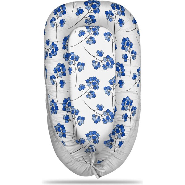 Sablio Hniezdočko pre bábätko Modré kvety 65114215