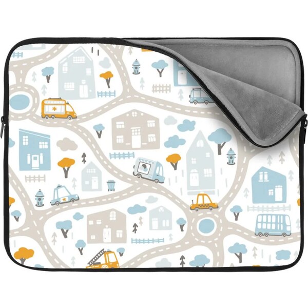 Sablio Obal na notebook Cestičky s dopravou 65426999