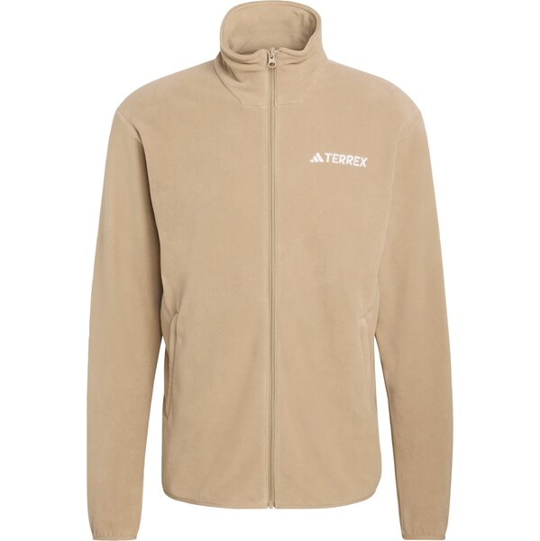 ADIDAS TERREX Funkčná flisová bunda Multi Essentials béžová / biela 66897945