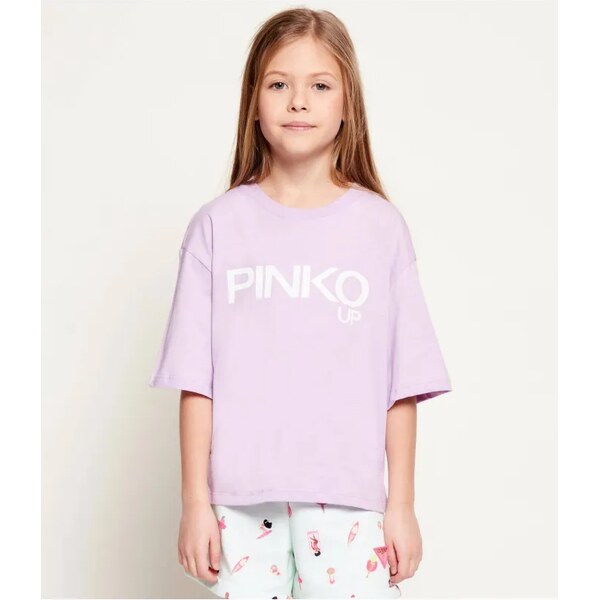 Pinko UP Tričko JERSEY | Cropped Fit 48775808