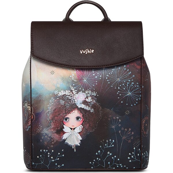 Vushie Rosalie Rounded Flap Backpack 66887243