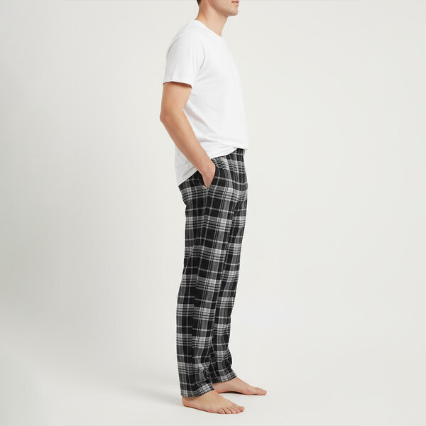 Pánske nohavice na spanie Gianvaglia viacfarebné (751/black) 66888052