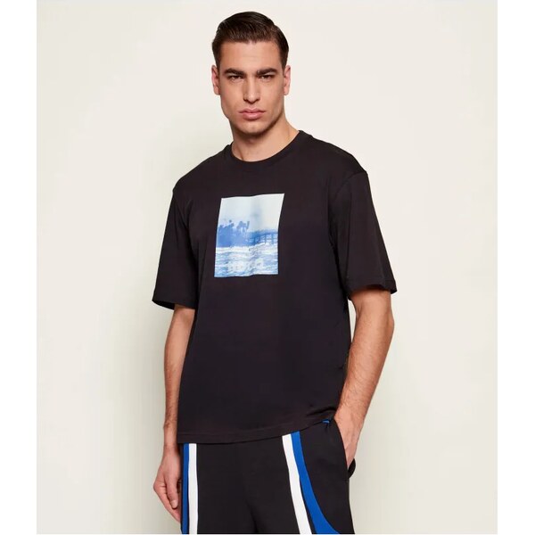 Hugo Blue Tričko Nierofix | regular fit 66879611