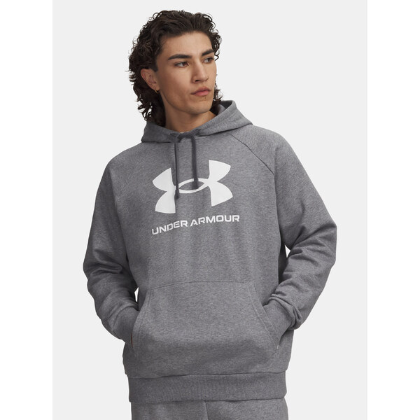 Šedá mikina Under Armour UA Rival Fleece Logo HD 50512153