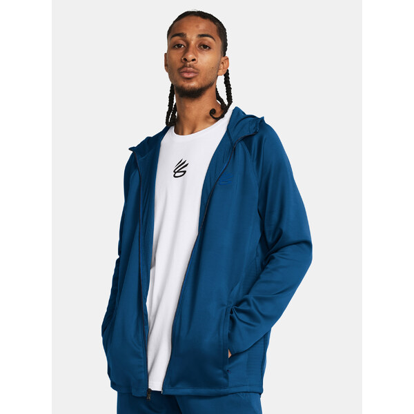 Modrá športová bunda Under Armour Curry Playable Jacket 50673402