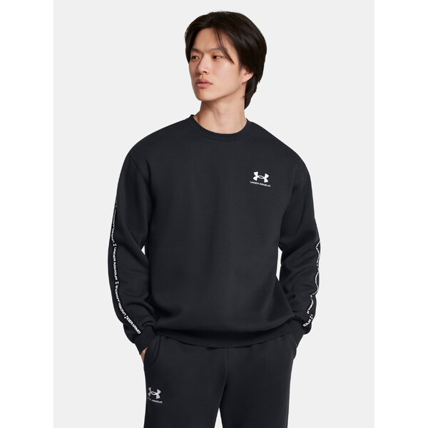 Under Armour Mens Sweatshirt UA Icon Fleece Crew Taping - Mens 57125110