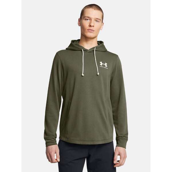 Mens sweatshirt Under Armour UA Rival Terry LC HD-GRN - Mens 64784785