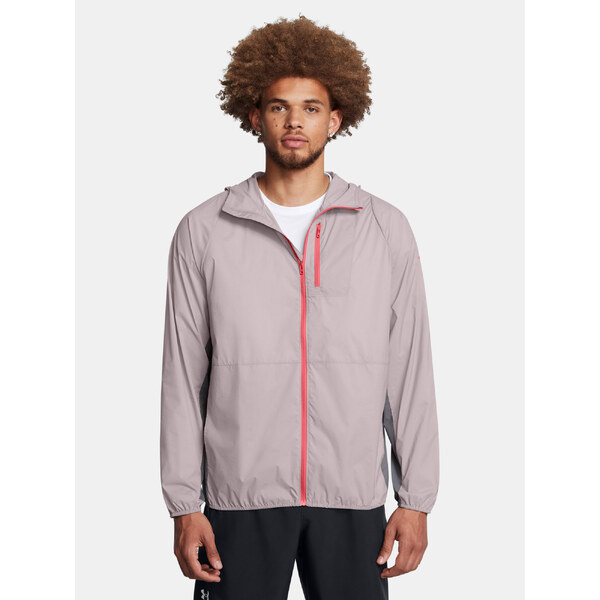 Mens jacket Under Armour LAUNCH LIGHTWEIGHT JKT-GRY - Mens 64784752