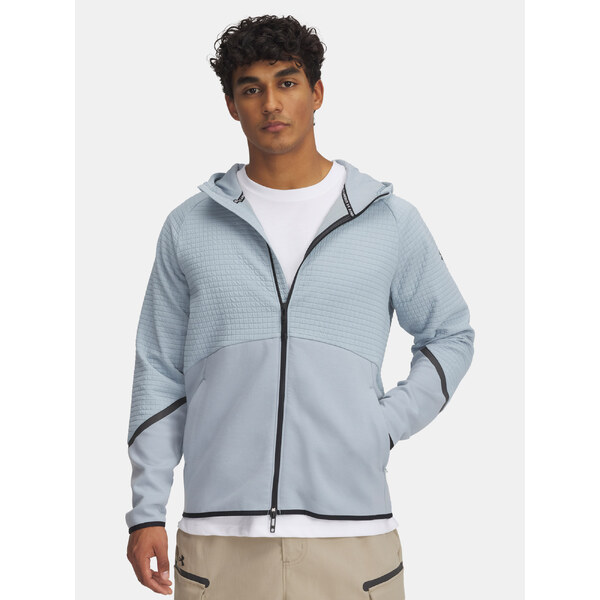 Mens sweatshirt Under Armour UA Unstoppable Flc Grid FZ - Mens 64784910
