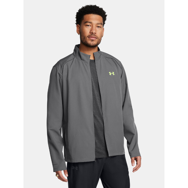 Mens jacket Under Armour UA Launch Jacket-GRY - Men 64788723