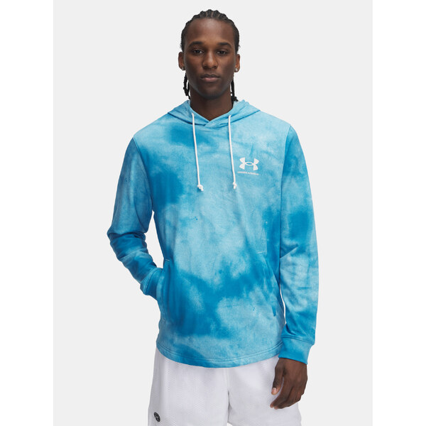 Mens sweatshirt Under Armour UA Rival Terry AOP Hood Q1 - Mens 64789498