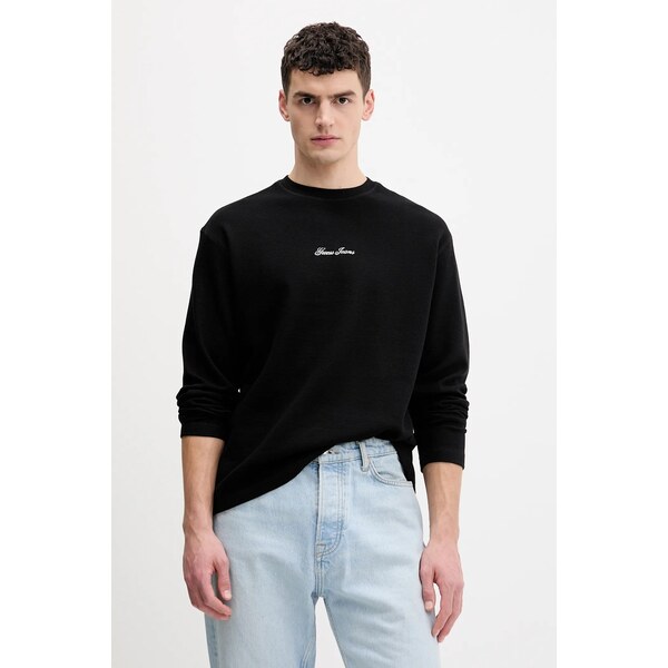 Bavlnené tričko s dlhým rukávom Guess Jeans 66890291