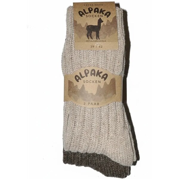 2PACK Pánske ponožky WiK Alpaka Wolle 20900 39-46 67010354
