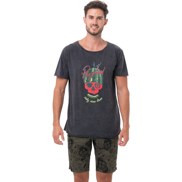 Pánske tričko 69SLAM MELON RIDER GREY (MTBNRR-BS) 66890405