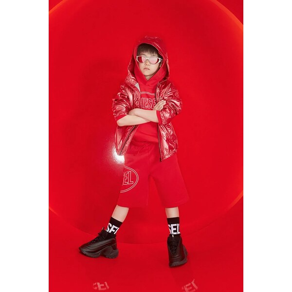 Detské bavlnené šortky Diesel PCIRCLE SHORT SHORTS 66890622