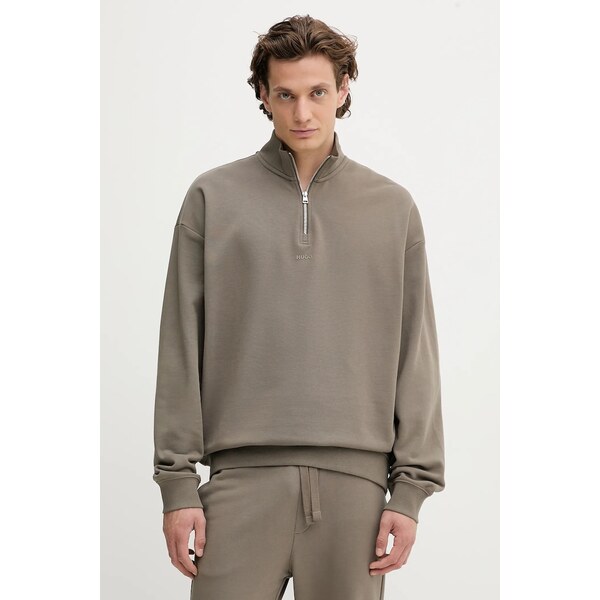 Bavlnená mikina HUGO Durty244 66891161