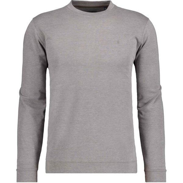 Pánske sivé soft-knit Velvet touch tričko RAGMAN 66971787